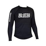 Rash Guard Jiu Jitsu Uppercut Fight Wear Manga Longa Em Dry Fit Performance E Conforto Ideal Para Treinos E Competições BR Alfa M Regular PRETO 