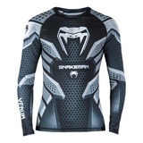 Rash Guard Venum Snakeman Preto