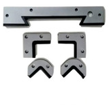 Raspador Barramento Tornos Nardini Nodus Nd325 Nd250 5 Pçs
