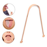 Raspador Limpador De Língua 100 Cobre Higienizador Ayurveda