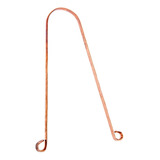Raspador Limpador De Lingua 100 De Cobre Puro Ayurveda 8g