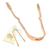 Raspador Limpador De Língua De Cobre   Ayurveda