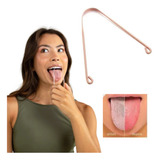 Raspador Limpador Higienizador De Língua De Cobre Ayurveda