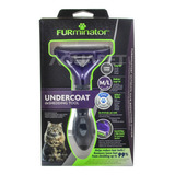 Rasqueadeira Furminator Para Gato Médio grande Pelos Longos