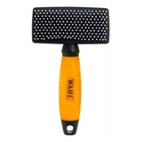 Rasqueadeira Grande De Nylon Para Pets Profissional Wahl Cor Laranja