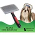 Rasqueadeira Plana De Metal Grande Precision  Han Lien Cor Preto Com Vermelho