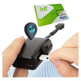 Rastreador 4g Pequeno Veicular Gps Resiste A Agua Chip M2m
