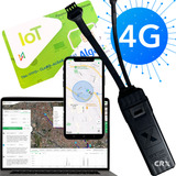 Rastreador Crx Pro 4g Chip M2m Plataforma De Rastreamento