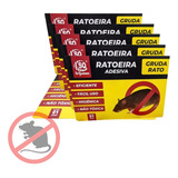 Ratoeira Adesiva P Rato Ratazana Pega Cola Gruda C 5 Peças