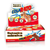 Ratoeira Adesiva Pega Cola Rato Caixa Com 20 Unidades