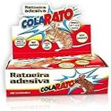 Ratoeira Armadilha Cola Pega Mata Rato Caixa 20 Unidades 5 PONTOS 