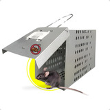 Ratoeira Armadilha Gaiola Grande Pega Rato Ratazana Fácil