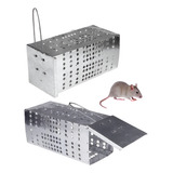 Ratoeira De Gaiola Armadilha Contra Ratos Alta Pressão Kit2u