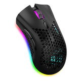 Raton Recargable Inalambrico Rgb