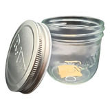 Raw Masor Pote Armazenagem Vidro Jar 10 Oz 280ml Hermético Cor Transparente