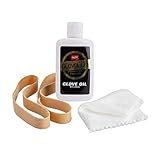 Rawlings Kit De Luva Para Amaciar Beisebol Softbol Inclui Fórmula De Amaciamento Pano Aplicador E Faixa De Borracha