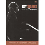 Ray Charles   Dvd Live At The Olympia   Lacrado  Original