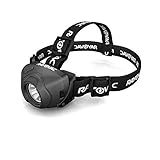 Rayovac Lanterna De Farol De LED Praticamente Indestrutível- Lanterna De Farol De 300 Lúmens - LED De Modo Alto Para Corrida- Acampamento E Uso De Segurança