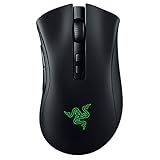 Razer Mouse Sem Fio DeathAdder V2 Pro- Sensor óptico DPI 20K - 3x Mais Rápido Do Que Interruptor óptico Mecânico - Iluminação Chroma RGB - Vida útil Da Bateria De 70 Horas - 8 Botões Programáveis - Preto Clássico