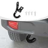 RAZPOY JL Engate De Reboque Traseiro Kit De Gancho De Reboque Original Acessórios Compatíveis Com Jeep Wrangler JL JLU 2018 2024 Preto