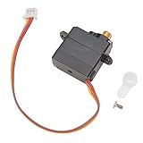 RC Metal Gear Servo Engrenagem De Aço Preto Fácil De Instalar Caixa De Plástico RC Helicóptero Servo Alta Compatibilidade Para K127