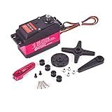 RCmall 150KG 12V DS51150 Digital Servo Full Metal Gear Waterproof IP66 Robotic Servo With 18T Servo Arm For 1 5 RC Car Robot Crawler 180 Degree 