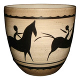 Rdf00641 - Sevres - Paul Milet - Cachepot Antigo Ceramica 