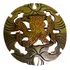 Rdf05048 - Broche Peruano Antigo - Prata E Ouro