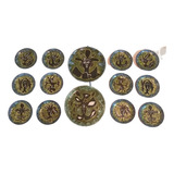 Rdf05953 Jean Lurçat Cj 14 Pratos Ceramica Francesa