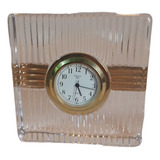 Rdf07285 Dior Relógio Antigo De Mesa Cristal Francês