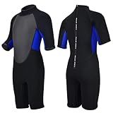 REALON Roupa De Mergulho Infantil Para Meninas Meninos E Crianças De 3 Mm Neoprene Para Crianças Jovens Roupa De Banho Térmica De Manga Curta Longa De 2 Mm Em água Fria Com Zíper Traseiro Para Mergulho Surfe Jet Ski Natação