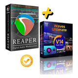 Reaper V 7 03 Pt br Licença Full Pack Waves Ultimate V14
