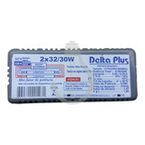 Reator Eletronico 2 X 30w 32w Delta Plus Para Fluorescente 110v 220v