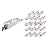 Reator Eletrônico P Lâmpada Fluorescente 2x40w Bivolt Kit20