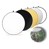 Rebatedor E Difusor Circular 5 Em 1 110cm Foto Painel Suave