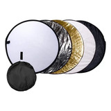 Rebatedor Greika 5x1 Circular Dobrável 110cm Greika