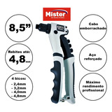 Rebitadeira Alicate Rebitador Profissional