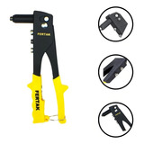 Rebitadera Manual Alicate Rebitador Profissional 4 Bicos