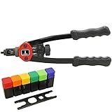 Rebitador Manual Tipo Alavanca Lorben Para Rebites Com Rosca De M3 Até M10 GT6152