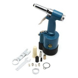 Rebitador Pneumática Eda Profissional 9dr Com 4 Bicos