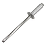 Rebite Pop 640 Aluminio 6mm X 40mm 100 Peças