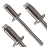 Rebite Pop De Repuxo Aço Inox 304 512 4 8x12 Com 50peças