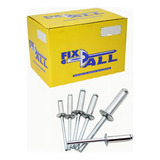 Rebite Pop Repuxo Aluminio