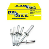 Rebite Pop Repuxo Alumínio Fix All 412 Com 1 000 Unidades