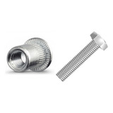Rebite Roscado M3 paraf Sextavado Inox M3x25 50 Pçs Cada
