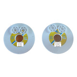 Rebolo Esmeril Afiação 5 Pol 127 X 12 7x Kit 2 Grão 220 320