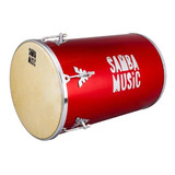 Rebolo tantã Phx Samba Music 50cm X 12pol Vermelho Animal