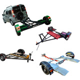Reboque Carretinha Asa Delta Para Carro Projeto Atualizado