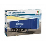 Reboque E Container De 40 Pés - 1/24 - Ita 3951s