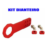 Reboque Engate Esportivo Jdm tow Hook Dianteiro Vermelho